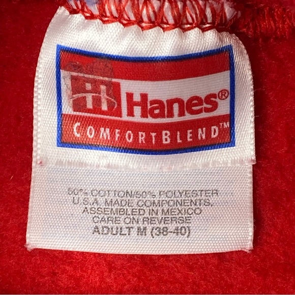 Vintage Nebraska Crewneck Sweatshirt Red Gold Collectible Souvenir. - Picture 5 of 5